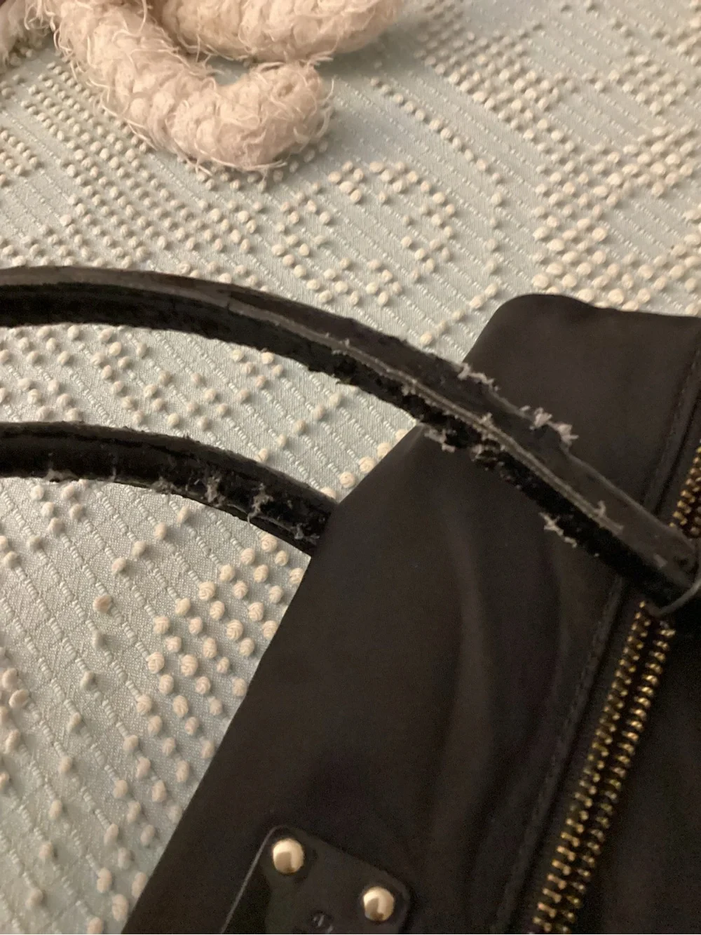 Kate Spade Black Nylon Tote Bag